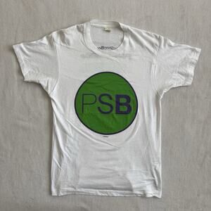 Vintage 90s Pet Shop Boys Performance PSB Synth Pop 1991 Tour T-Shirt Large
